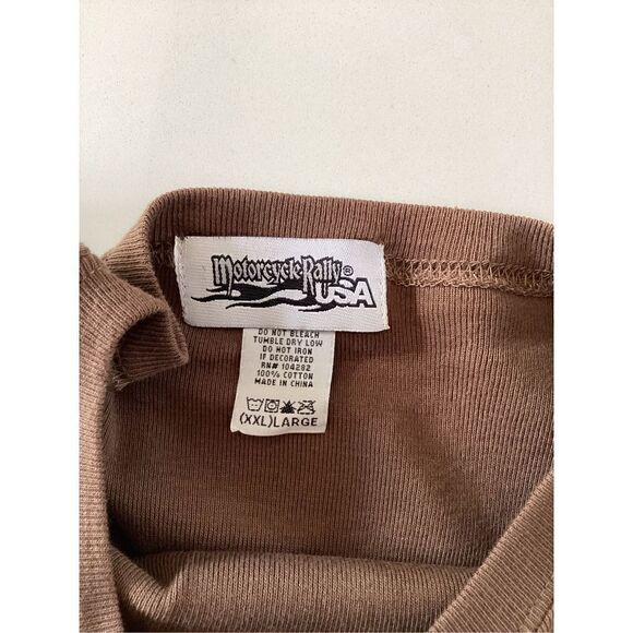 Motorcycle Rally Sturgis 2006 Bike Week XXL Long Sleeve Shirt Top BLING - Picture 5 of 8